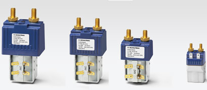 Optimized contactors for stationary and mobile industrial applications